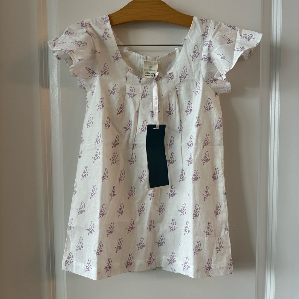 New Little Girls Guadalupe Alice Parrot Dress